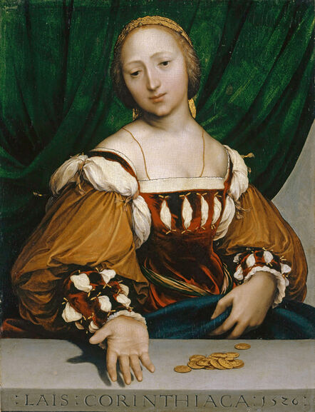 Hans Holbein the Younger, ‘Laïs Corinthiaca’, 1526