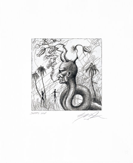 Ashley Bickerton, ‘Snake Head No.1’, 2006