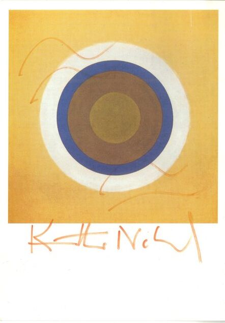 Kenneth Noland, ‘Gift (Hand signed) ’, ca. 2000