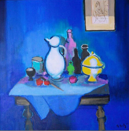Marcel Mouly, ‘La Desserte, Fond Bleu’, 2004