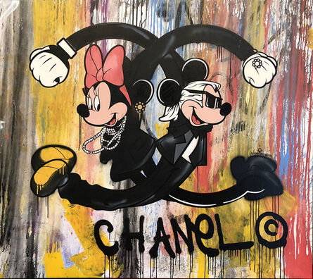 Skyler Grey, ‘Mickey's Chanel Twist Abstract Drip’, 2018