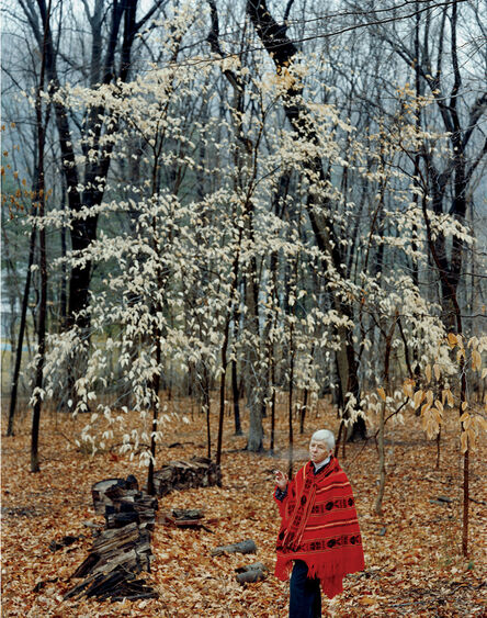 Doug DuBois, ‘My Mother in the Backyard, Oldwick, NJ’, 2000