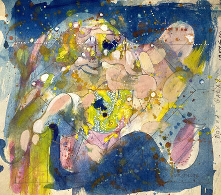 William Scharf, ‘Boxed Galaxy’, 1957