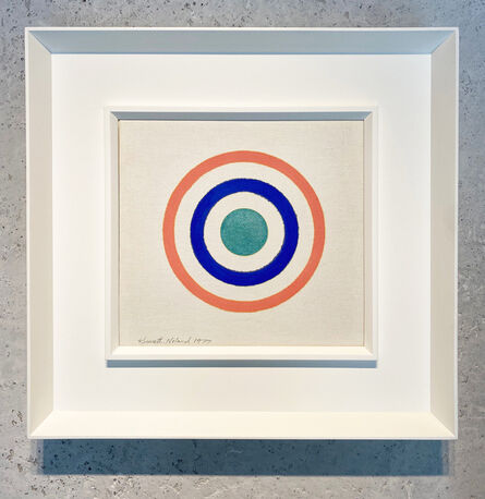 Kenneth Noland, ‘Hand Painted Book, (pink and blue)’, 1977