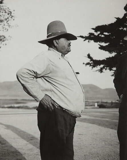 Dorothea Lange, ‘Pea Contractor, Nipomo, California’, ca. 1930