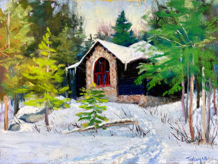 Takeyce Walter, ‘Day 1: Artist's Cottage at Santanoni’, February 2020