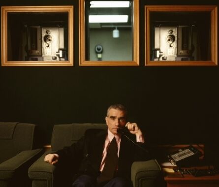 Lynn Goldsmith, ‘Martin Scorsese, Screening Room’, 1995