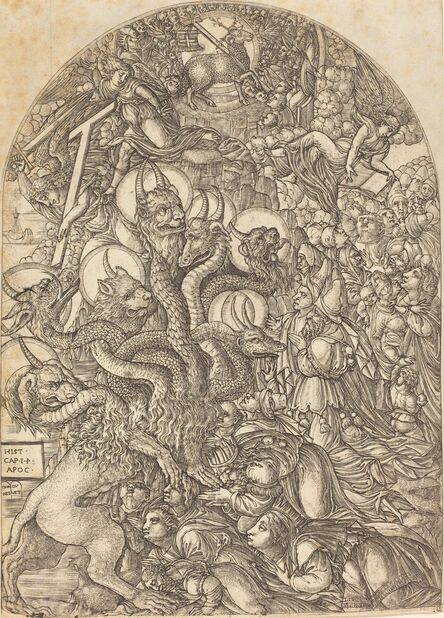 Jean Duvet, ‘The Beast with Seven Heads and Ten Horns’, 1546/1556