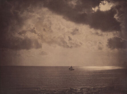 Gustave Le Gray, ‘Brig Upon the Water’, 1856