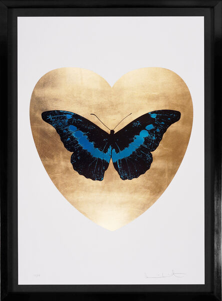 Damien Hirst, ‘I Love You Butterfly, Turquoise/Gold’, 2015