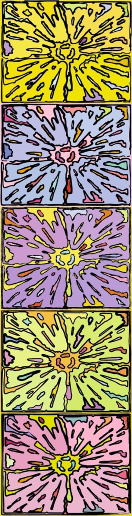 Peter Halley, ‘Cartoon Explosion’, 2009