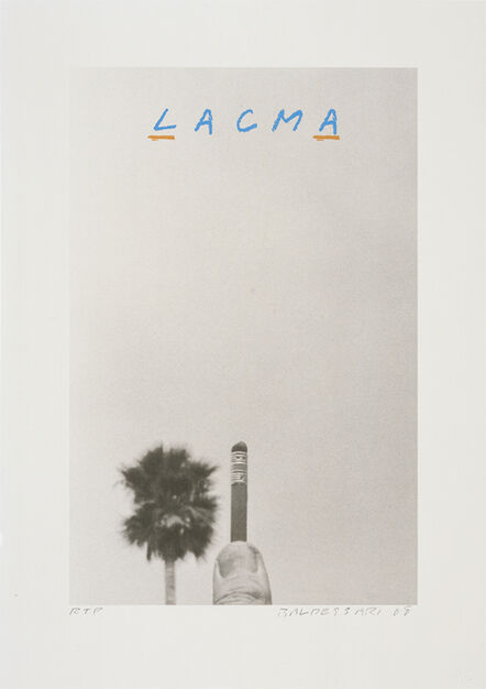 John Baldessari, ‘For LACMA’, 2008