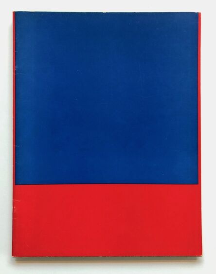 Ellsworth Kelly, ‘Green catalogue’, 1965