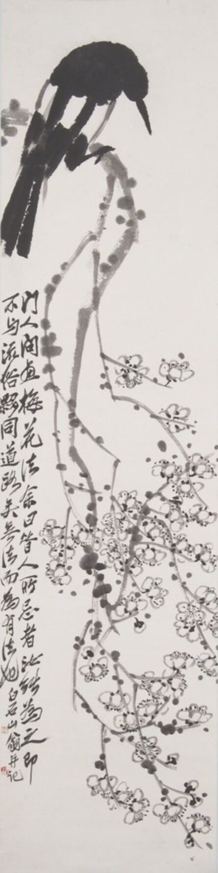 Qi Baishi, ‘Plum Blossoms and Bird’, ca. 1930