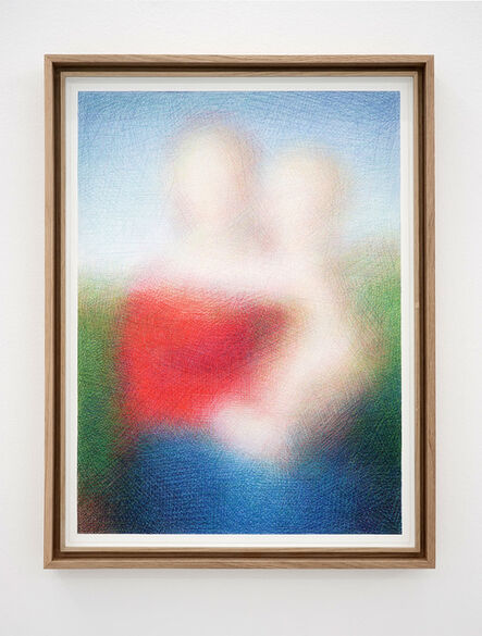 Slawomir Elsner, ‘Maria with the child (The Small Cowper Madonna after Raffaello Sanzio da Urbino)’, 2020