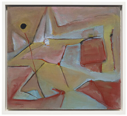 Carmen Herrera, ‘Red dot’, 1953