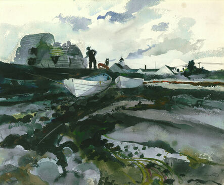 Andrew Wyeth, ‘Cooks Wharf’, 1940