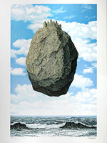 René Magritte, ‘The Castle of the Pyrenees’, 2010