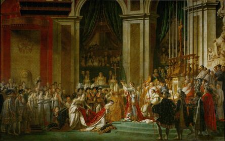 Jacques-Louis David, ‘The Consecration of the Emperor Napoleon and the Coronation of Empress Joséphine on December 2, 1804’, 1806-07