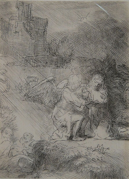 Rembrandt van Rijn, ‘The Agony in the Garden’, 1663