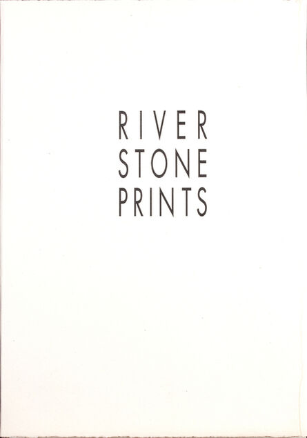 Richard Long, ‘River Stone Prints – Portfolio’, 1995