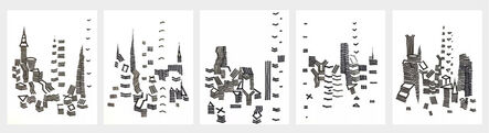 Alejandro Justiz, ‘Abstracted Cities’, 2020