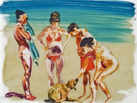 Eric Fischl, ‘On the Beach - Blue’, 2013