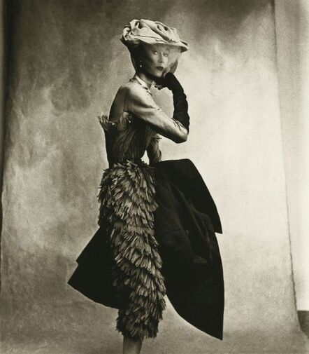 Irving Penn, ‘Cocoa Dress (Balenciaga), Lisa Fonssagrives-Penn’, 1950