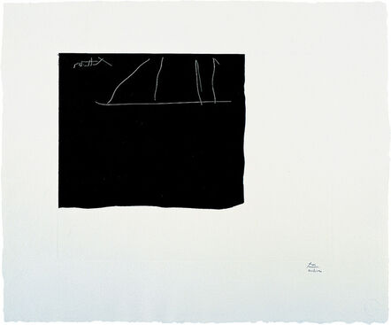Robert Motherwell, ‘Black Flag’, 1983