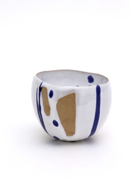 AKIO NIISATO, ‘Lapis and white tea bowl’, 2018