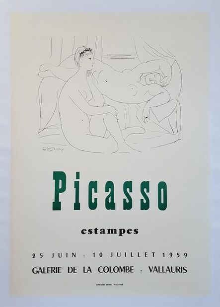 Pablo Picasso, ‘Expo 59 - Galerie de la Colombe Vallauris’, 1959