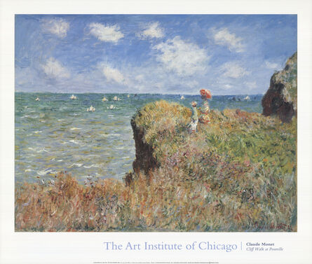 Claude Monet, ‘Cliff Walk at Pourville’, 1992
