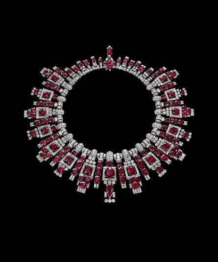 The Al Thani Collection, ‘Nawanagar ruby necklace, Cartier, London’, 1937