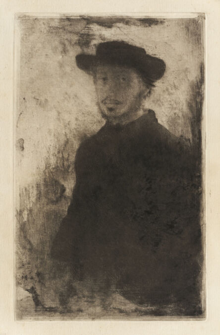 Edgar Degas, ‘Self-Portrait’, 1857