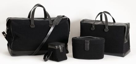 Lorna Simpson, ‘Set of 4 Leather Bags (Overnight Bag; Jumbo; Late, Late Afternoon; and Dopkit)’, 1998