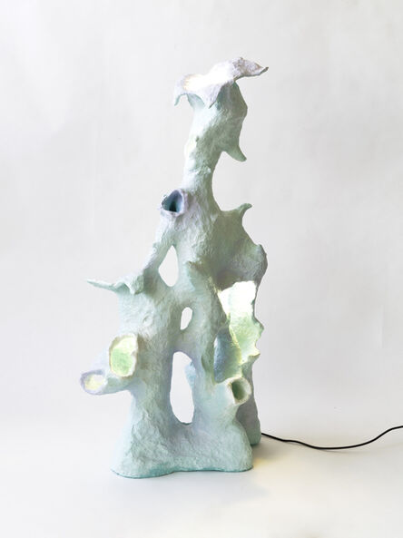 OrtaMiklos, ‘Blue Haliclona Sponge - Coral Floor Lamp Series’, 2020