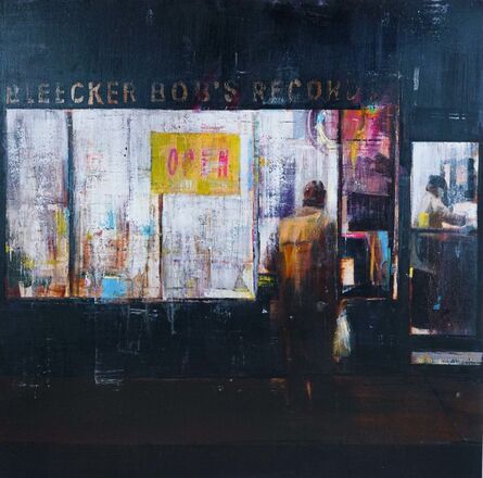 Brett Amory, ‘Bleeker Bobs 9-10pm (Waiting #173)’, 2013