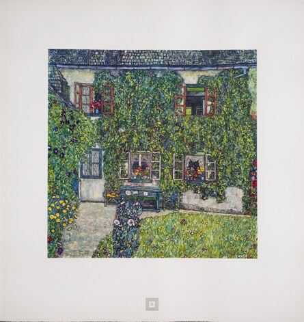 Gustav Klimt, ‘House in a Garden [Gustav Klimt An Aftermath]’, 1931