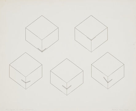 Michael Craig-Martin, ‘Box Capable of Unseen Alterations’, 1969