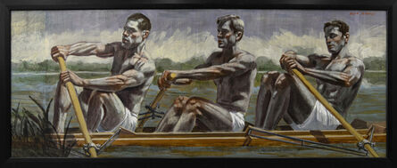 Mark Beard, ‘[Bruce Sargeant (1898-1938)] Three Rowers, Early Morning Practice’, n.d.