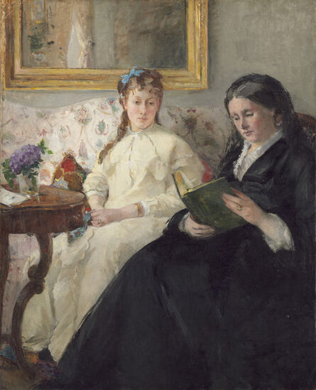 Berthe Morisot, ‘The Mother and Sister of the Artist’, 1869/1870