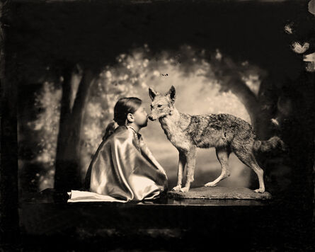 Keith Carter, ‘Conversation with a Coyote’, 2012