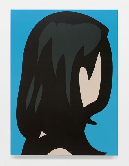 Julian Opie, ‘Woman with black top’, 2015