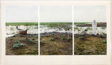 Meridel Rubenstein, ‘Ehmad and His Boat, Central Marshes’, 2011-2012