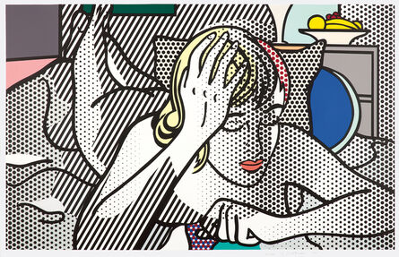 Roy Lichtenstein, ‘Thinking Nude, from Nude Series’, 1994