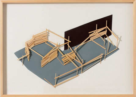 Tadashi Kawamata, ‘Site Plan 2’, 1992