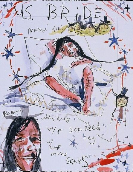 Brad Kahlhamer, ‘Native Girl’, 2000