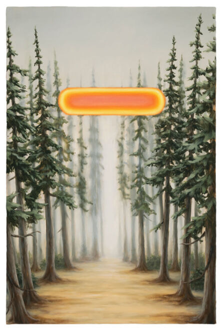 Dan Attoe, ‘Forest Path with Glowing Orb’, 2021