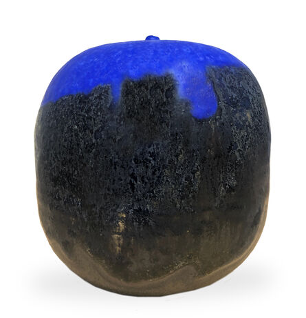 Toshiko Takaezu, ‘Makaha Blue Porcelain Closed Form ’