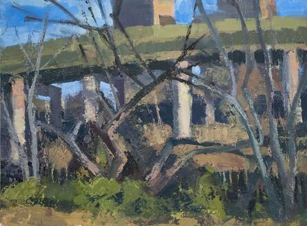 Tony Serio, ‘Highway and Bare Trees’, 2020